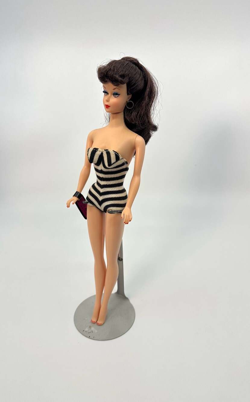 Mattel Barbie 35th Anniversary Brunette Ponytail Doll